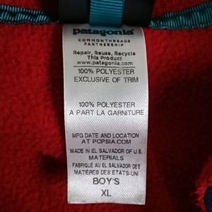 Boys Patagonia pullover